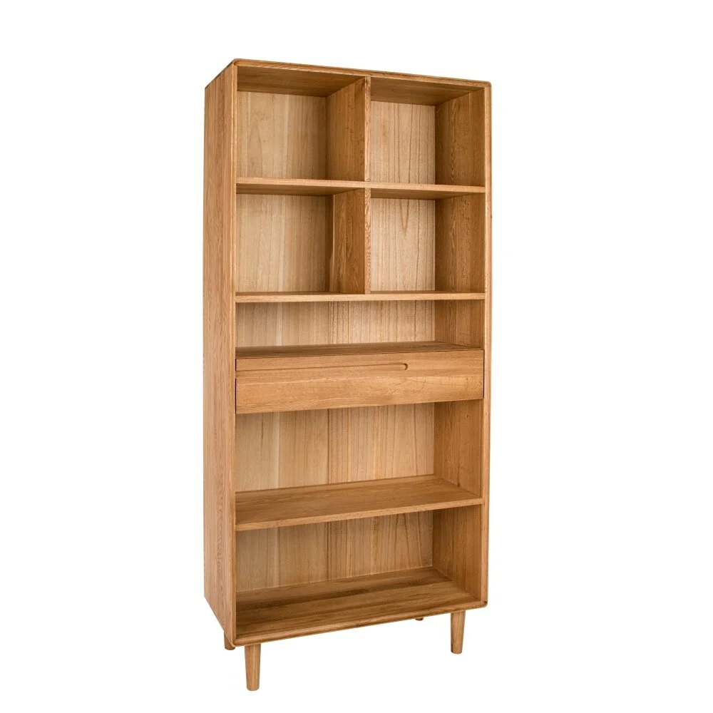 Tall scandi bookcase deals
